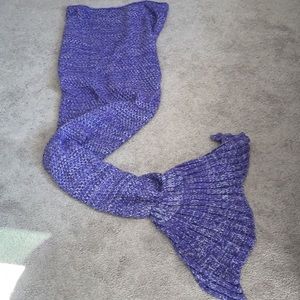 Knitted Mermaid blanket